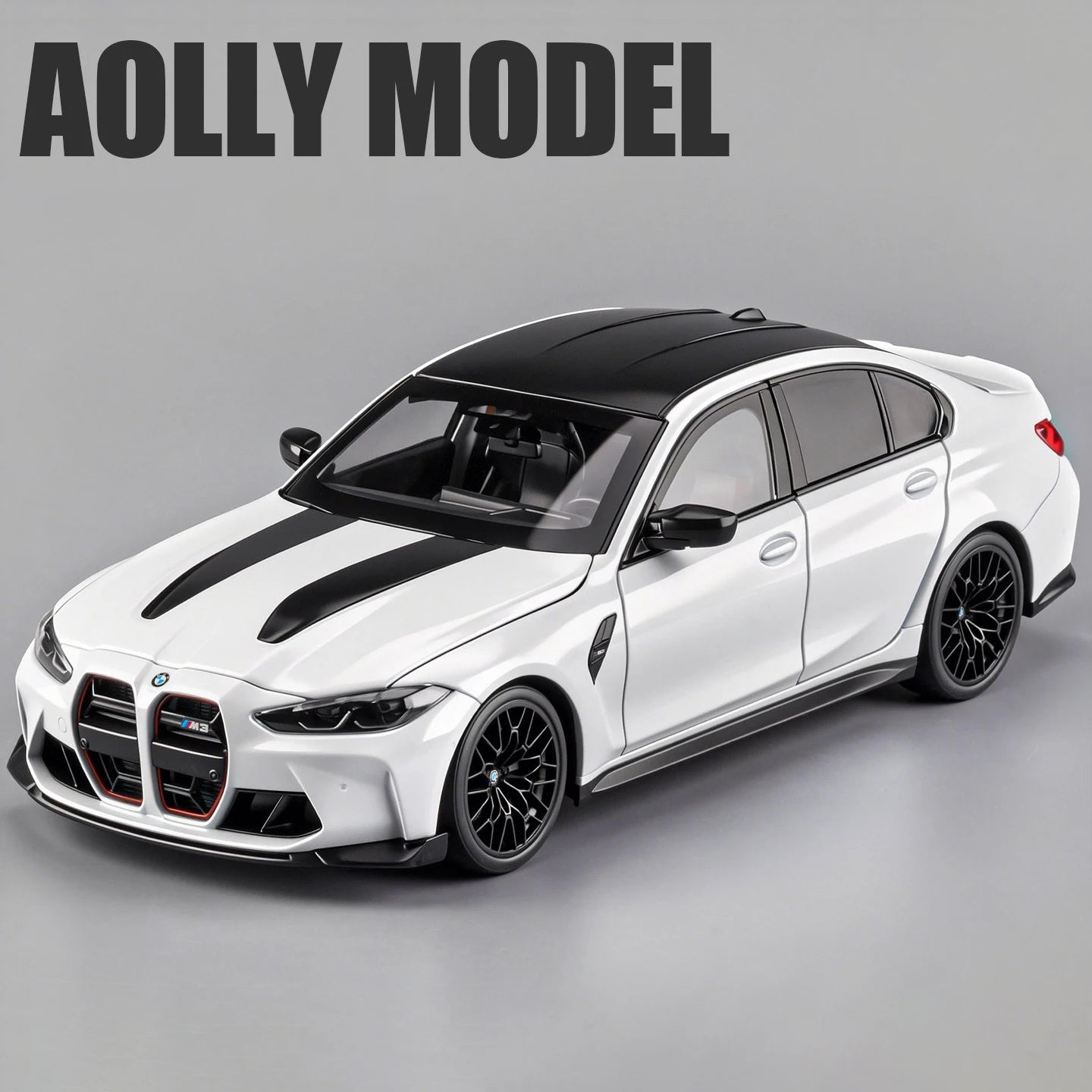 1:18 BMW M3 CS LCI G80 Mpower Supercar Diecast Model - Perfect Miniature for Car Enthusiasts and Kids!