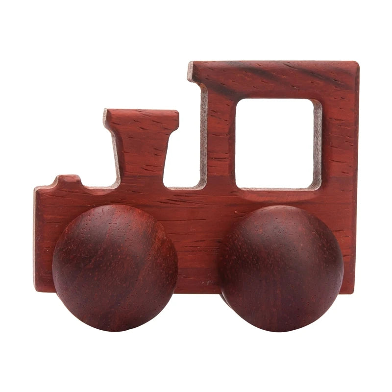 1Pcs Baby Wooden Toys Beech Wood Van Blocks Cartoon Car Montessori Educational Toys Boy Girl Baby 0-12 Months Toys Newborn Gifts