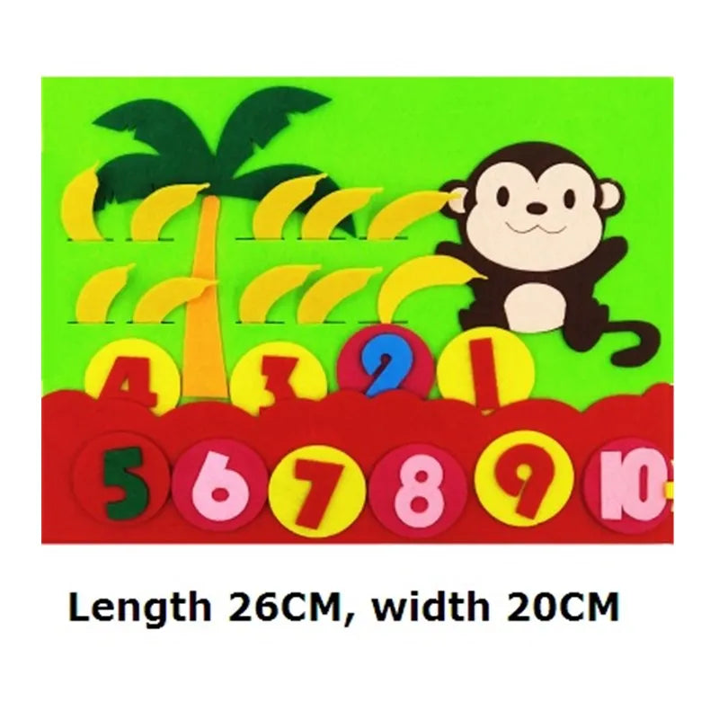 Teach Children Diy Weaving Early Education Children Toys Montessori Teaching AIDS to Learn Hands-On Math Toy Supplies
