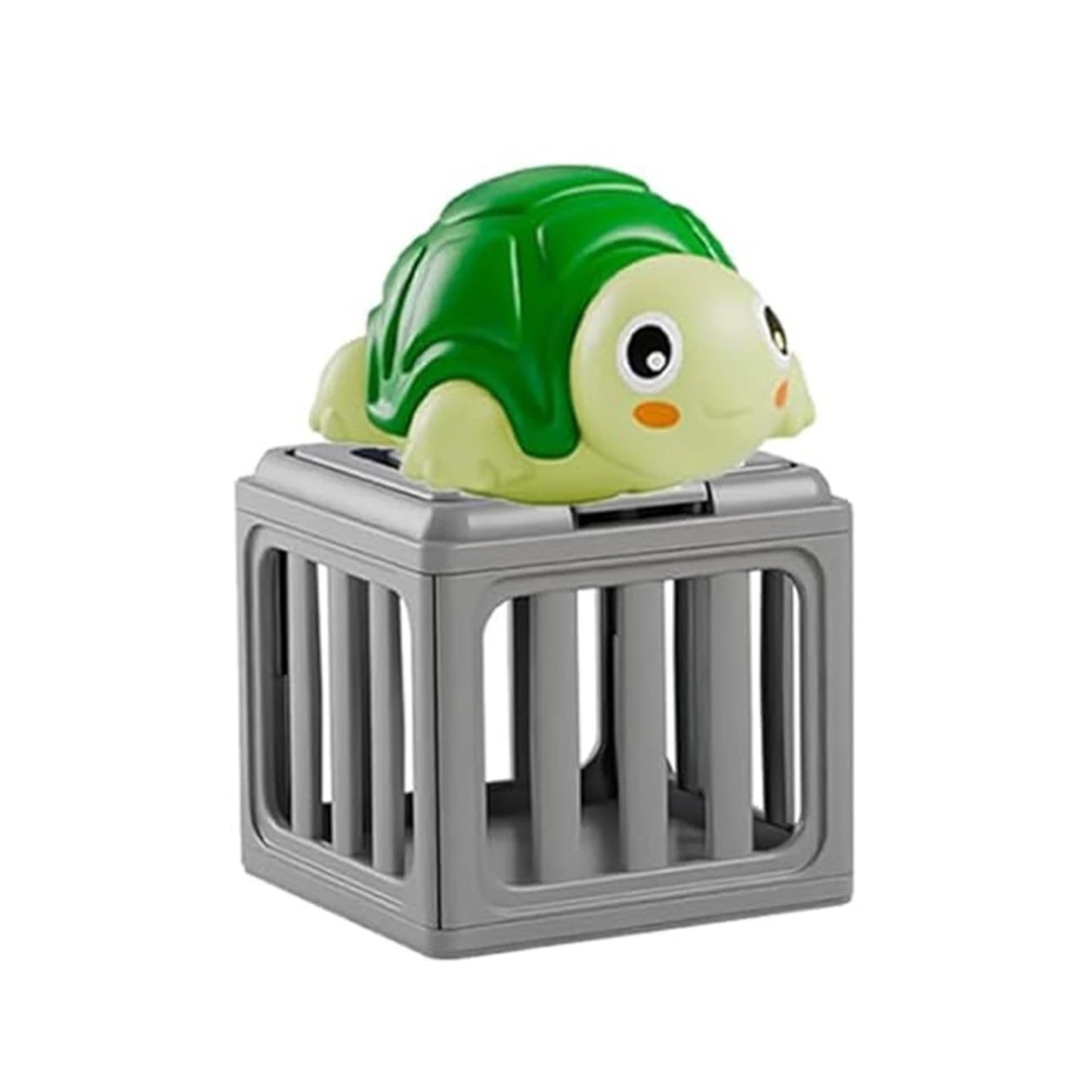 Toddler Bath Toy Play Set W/ Fish Box Floating Animals Water Swimming Dive Pool Game for 1 2 3 4 Years Old Boys Girls Gift