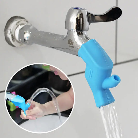 Children Cartoon Faucet Extender Bath Toys Kids Hand Washing in Bathroom Sink Accessories Baby Toys for Bathroom Water-Saving