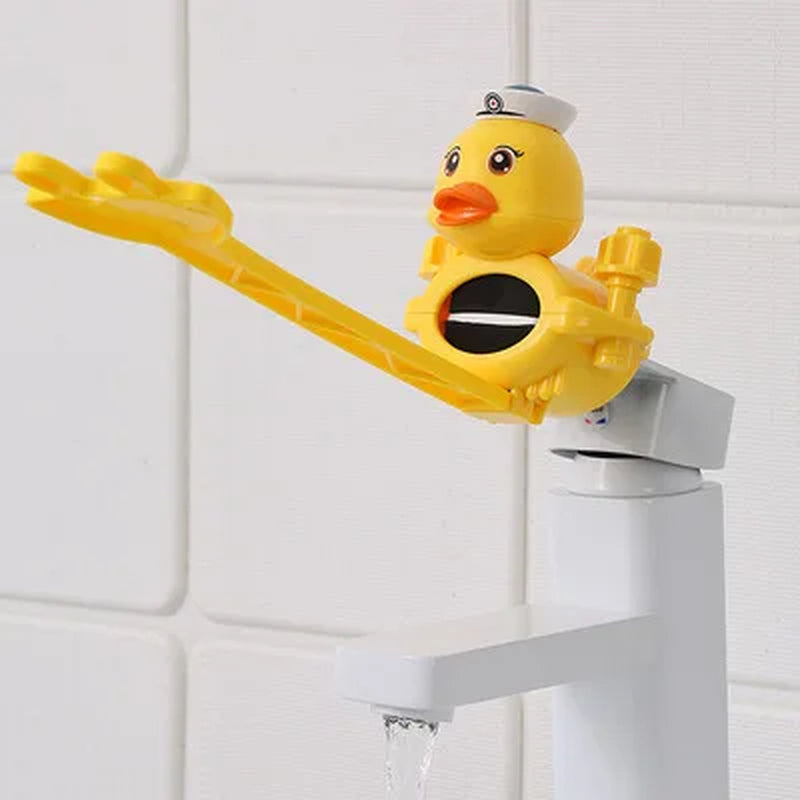 Children Cartoon Faucet Extender Bath Toys Kids Hand Washing in Bathroom Sink Accessories Baby Toys for Bathroom Water-Saving