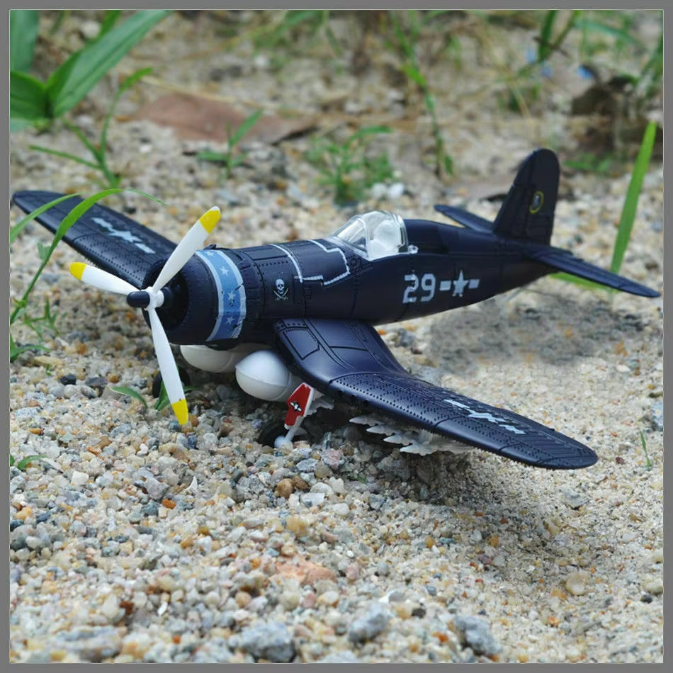 1：48 Britain Spitfire Hurricane F4U Corsair Assemble Fighter Aeroplane Model Combat Airplane Aircraft