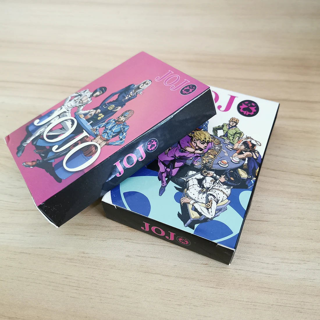 Cosplay Board Game Cards Joseph Joestar Kujo Jotaro Josuke Hardcover Poker Toy Gift with Box