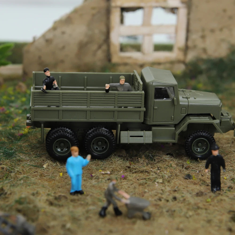 Ho Scale Train Working Figure Mode Miniature Workers with Tools for Railway Building Scenery Layout Toys Architecture