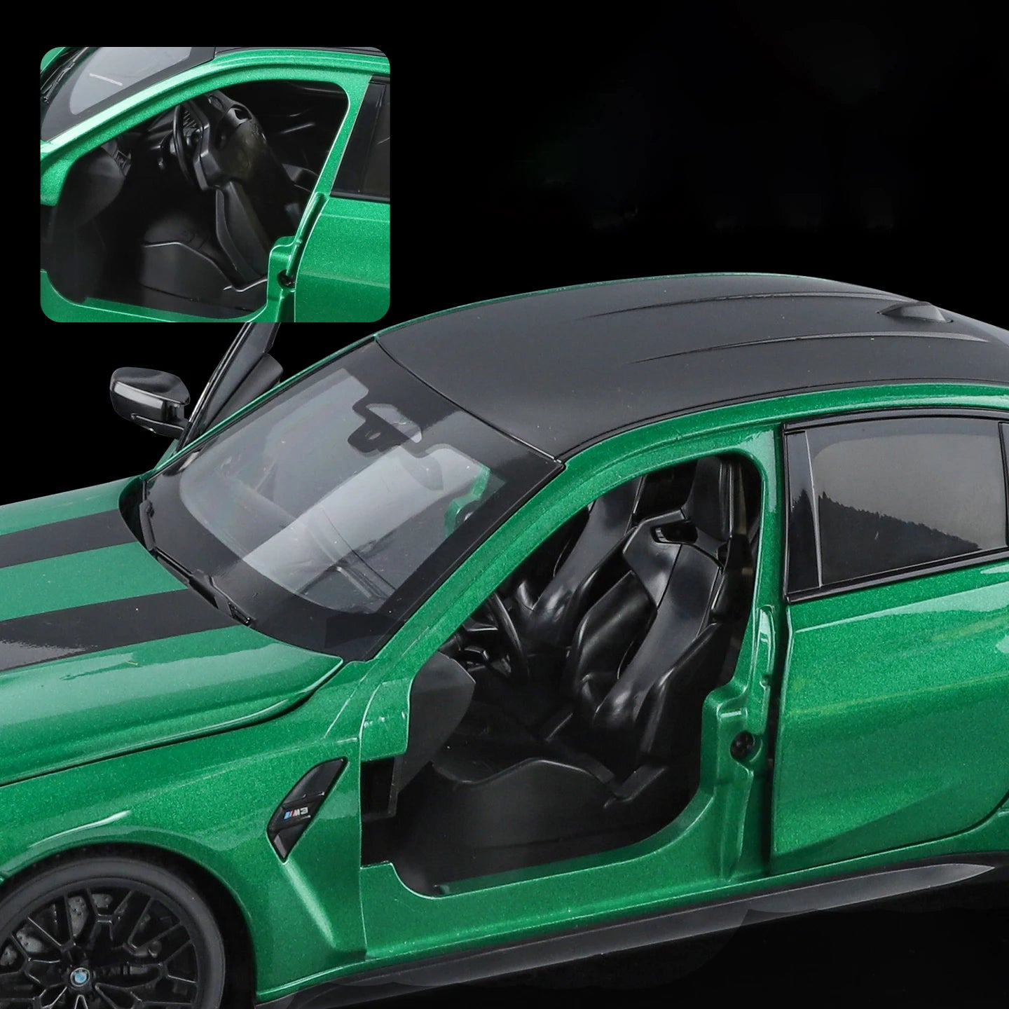 1:18 BMW M3 CS LCI G80 Mpower Supercar Diecast Model - Perfect Miniature for Car Enthusiasts and Kids!