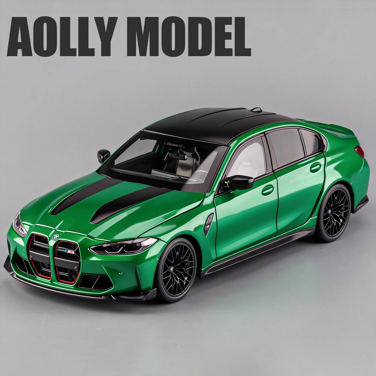 1:18 BMW M3 CS LCI G80 Mpower Supercar Diecast Model - Perfect Miniature for Car Enthusiasts and Kids!