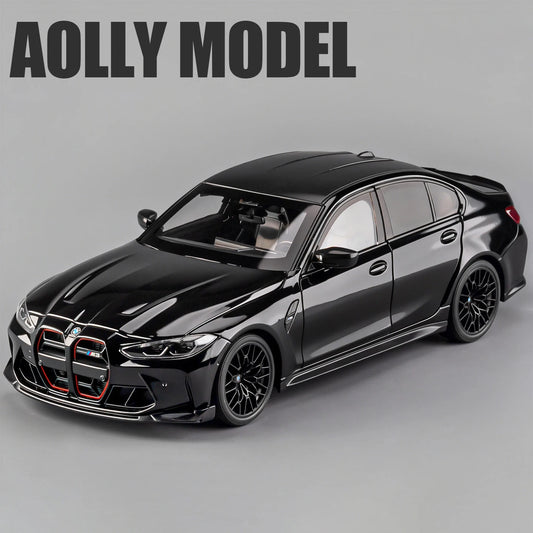 1:18 BMW M3 CS LCI G80 Mpower Supercar Diecast Model - Perfect Miniature for Car Enthusiasts and Kids!