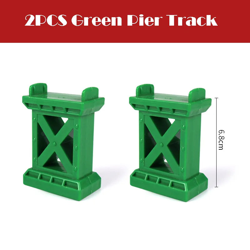 New Wooden Train Track Beech Wooden Railway Tracks Accessories Fit for All Brands Wood Tracks Educational Toys for Kids Gift