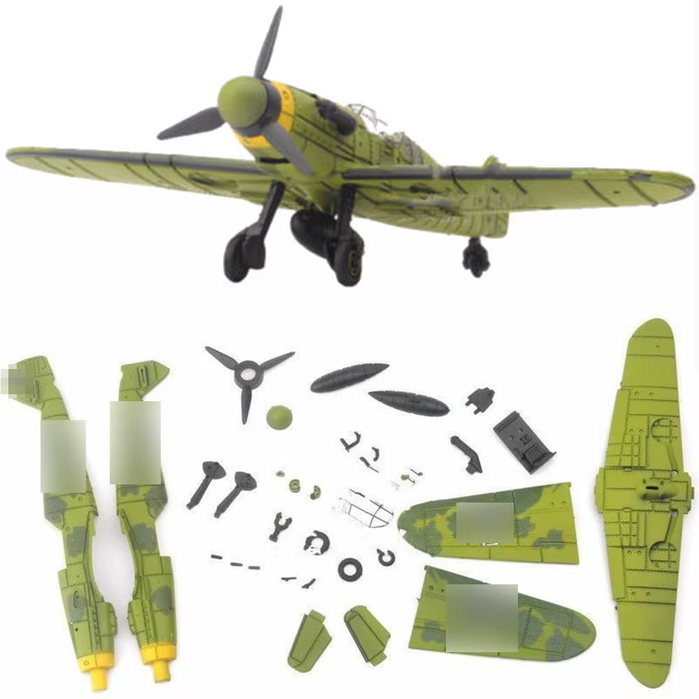 1：48 Britain Spitfire Hurricane F4U Corsair Assemble Fighter Aeroplane Model Combat Airplane Aircraft