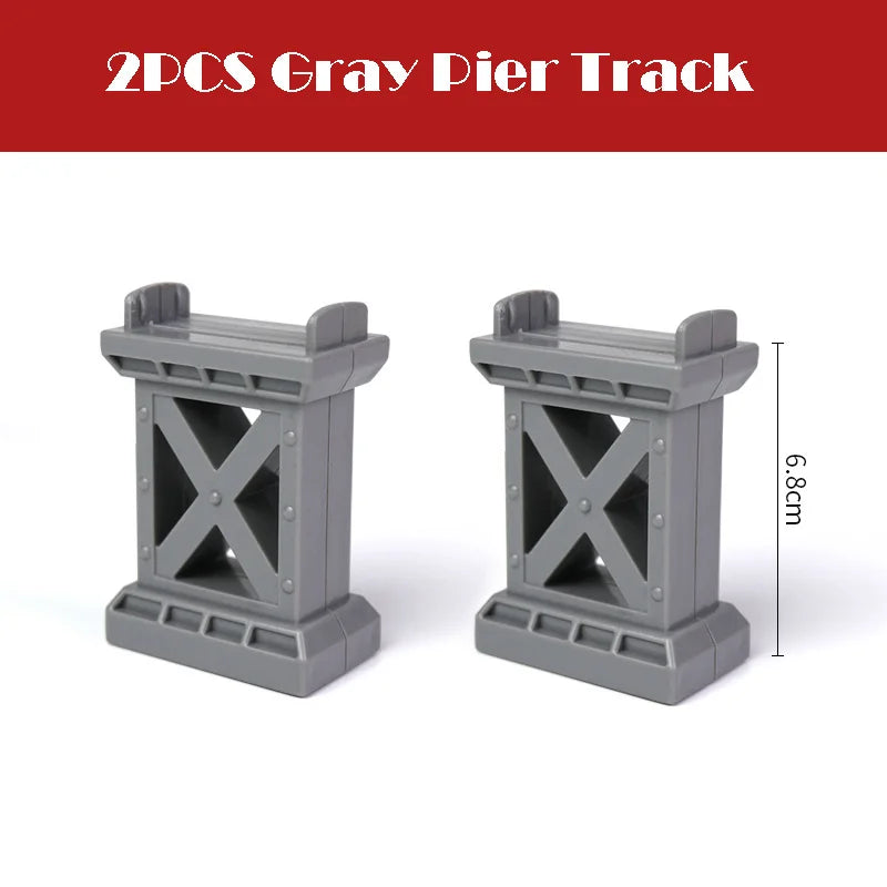 New Wooden Train Track Beech Wooden Railway Tracks Accessories Fit for All Brands Wood Tracks Educational Toys for Kids Gift