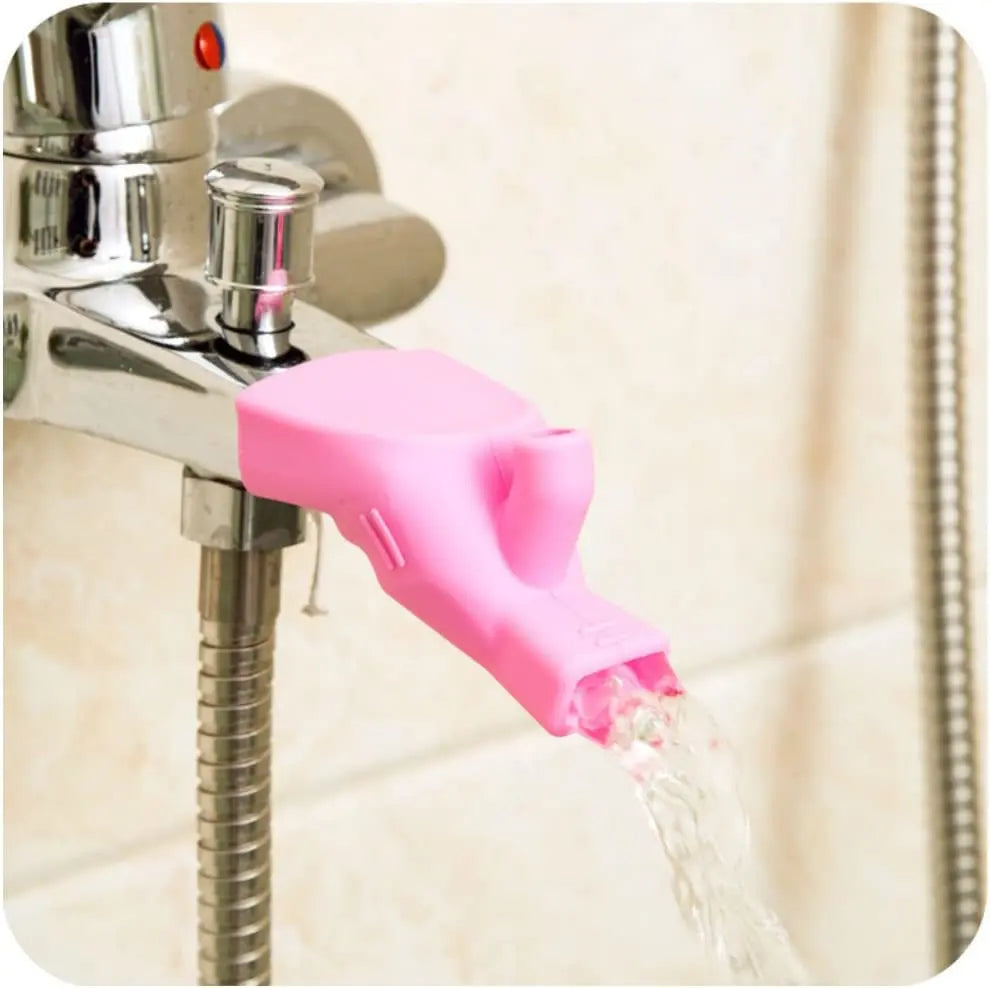 Children Cartoon Faucet Extender Bath Toys Kids Hand Washing in Bathroom Sink Accessories Baby Toys for Bathroom Water-Saving