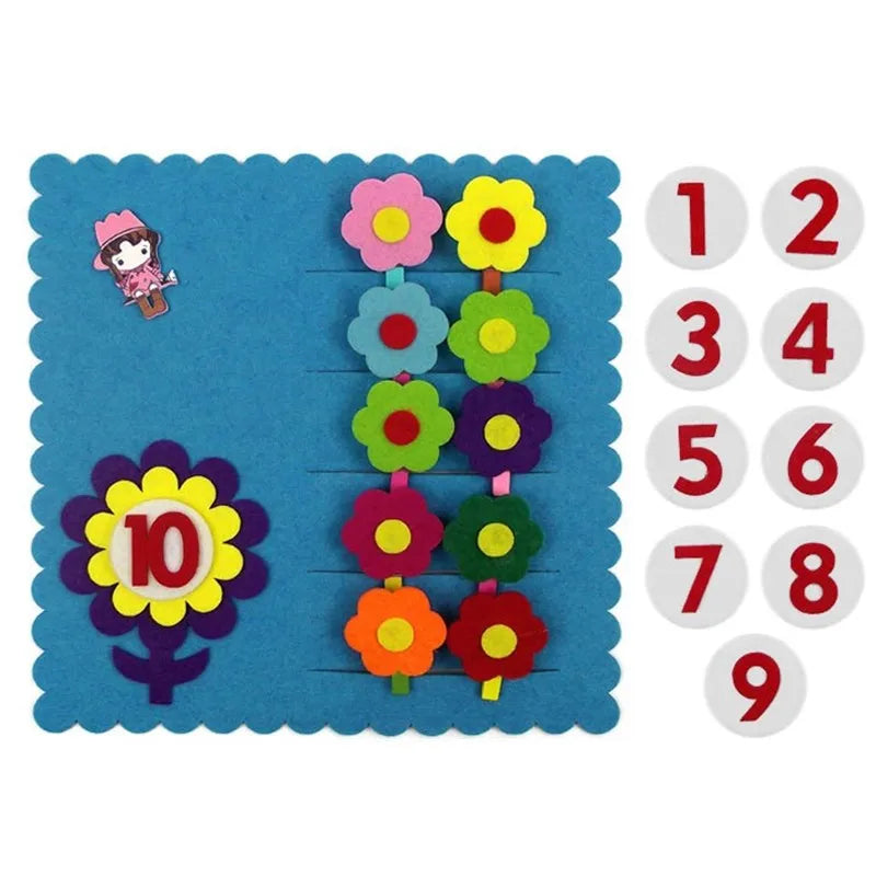 Teach Children Diy Weaving Early Education Children Toys Montessori Teaching AIDS to Learn Hands-On Math Toy Supplies