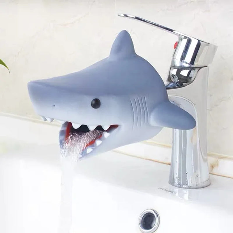 Children Cartoon Faucet Extender Bath Toys Kids Hand Washing in Bathroom Sink Accessories Baby Toys for Bathroom Water-Saving